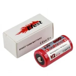 Efest IMR 18350 V2 - 800mAh 3.7V (positive pole raised) – product overview