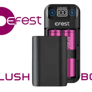 Efest Lush Box Powerbank-Ladegerät für 18650 3.6V -3.7V Lithium-Ionen-Akkus – Produktübersicht