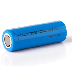 17500 Lithium-Ionen-Akku 3.6V - 3.7V mit einer Kapazität von 1200mAh – Produktübersicht