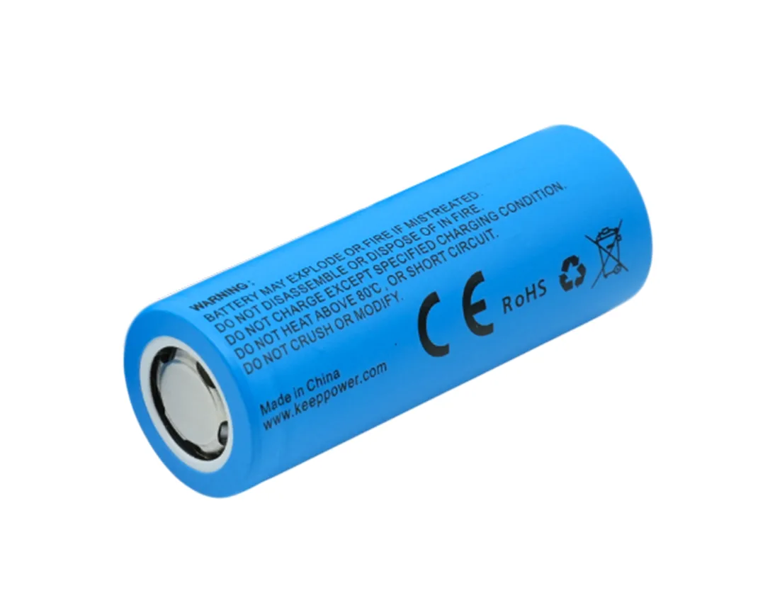 18500-E260 Li-Ion-Akku 3.6V - 3.7V mit 2600mAh (flacher Pluspol) – Detailansicht 3 18500-E260 Li-Ion-Akku 3.6V - 3.7V mit 2600mAh (flacher Pluspol) – Detailansicht 3
