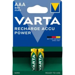 Varta 56703 AAA Ready2Use Micro-Akku Ni-MH 1.2V/800mAh – Blister 2 Stück – Produktübersicht Varta 56703 AAA Ready2Use Micro-Akku Ni-MH 1.2V/800mAh – Blister 2 Stück – Produktübersicht