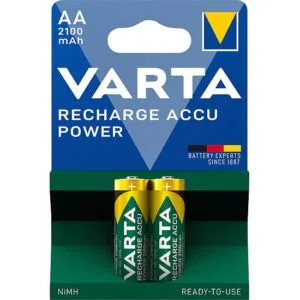 Varta 56706 AA Ready2Use Mignon Akku Ni-MH 1.2V/2100mAh – Blister 2 Stück – Produktübersicht Varta 56706 AA Ready2Use Mignon Akku Ni-MH 1.2V/2100mAh – Blister 2 Stück – Produktübersicht