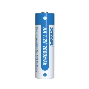 XTAR AA LR6 NIMH-Akku 2600mAh 1.2V (wiederaufladbar) – Produktübersicht XTAR AA LR6 NIMH-Akku 2600mAh 1.2V (wiederaufladbar) – Produktübersicht